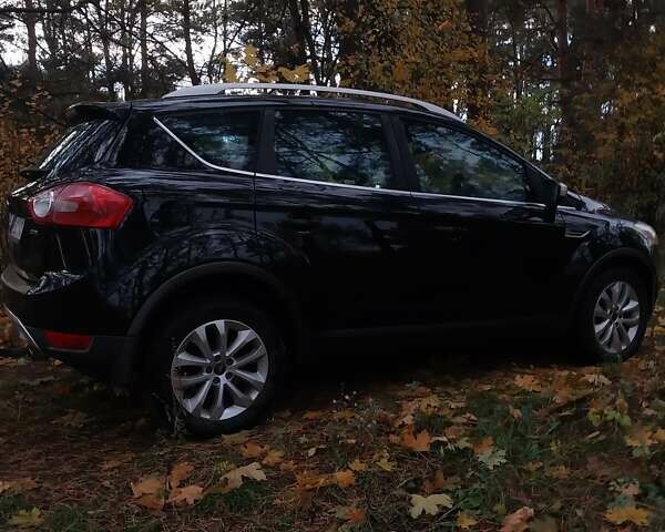Форд Куга 2009 в Березно на Automoto.ua Черный Форд Куга, объемом двигателя 2 л и пробегом 219 тыс. км за 9800 $, фото 1 на Automoto.ua