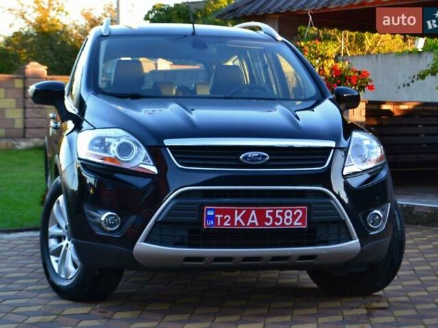 Черный Форд Куга, объемом двигателя 2 л и пробегом 228 тыс. км за 10450 $, фото 3 на Automoto.ua