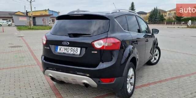 Черный Форд Куга, объемом двигателя 2 л и пробегом 160 тыс. км за 8100 $, фото 4 на Automoto.ua