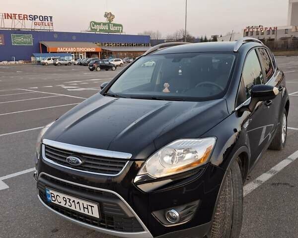 Черный Форд Куга, объемом двигателя 2 л и пробегом 238 тыс. км за 11000 $, фото 4 на Automoto.ua