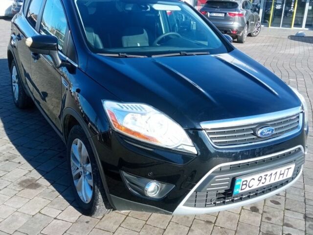 Чорний Форд Куга, об'ємом двигуна 2 л та пробігом 245 тис. км за 10400 $, фото 1 на Automoto.ua