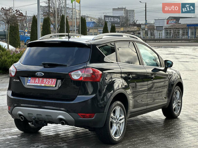 Черный Форд Куга, объемом двигателя 2 л и пробегом 234 тыс. км за 9900 $, фото 6 на Automoto.ua
