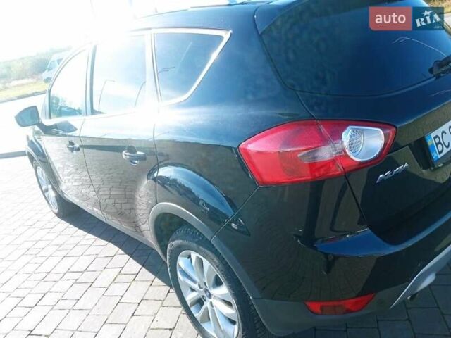 Черный Форд Куга, объемом двигателя 2 л и пробегом 245 тыс. км за 10400 $, фото 3 на Automoto.ua