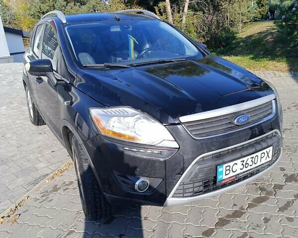 Форд Куга 2010 у Львові на Automoto.ua Чорний Форд Куга, об'ємом двигуна 2 л та пробігом 282 тис. км за 10399 $, фото 1 на Automoto.ua