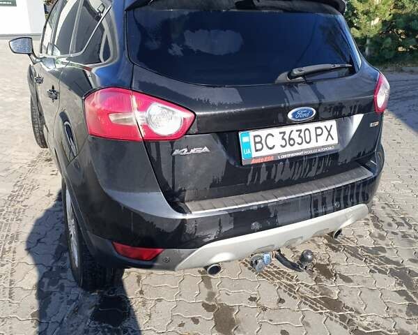 Форд Куга 2010 у Львові на Automoto.ua Чорний Форд Куга, об'ємом двигуна 2 л та пробігом 282 тис. км за 10399 $, фото 6 на Automoto.ua