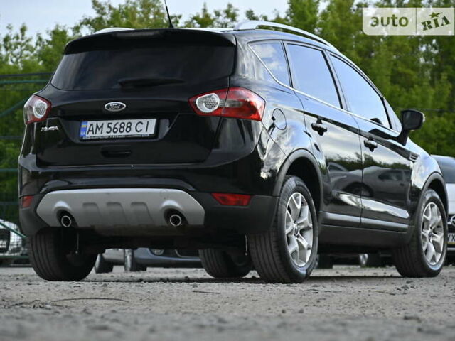 Черный Форд Куга, объемом двигателя 2 л и пробегом 188 тыс. км за 9999 $, фото 11 на Automoto.ua