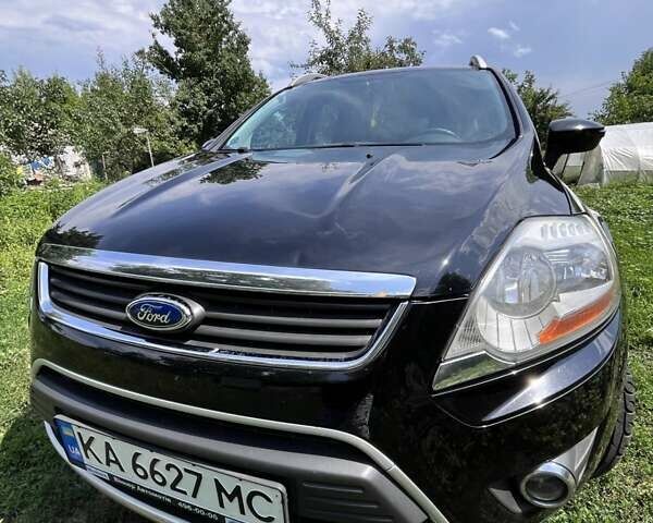 Черный Форд Куга, объемом двигателя 2 л и пробегом 270 тыс. км за 9500 $, фото 2 на Automoto.ua