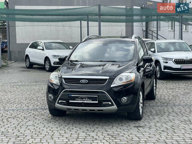 Черный Форд Куга, объемом двигателя 2 л и пробегом 224 тыс. км за 11300 $, фото 1 на Automoto.ua