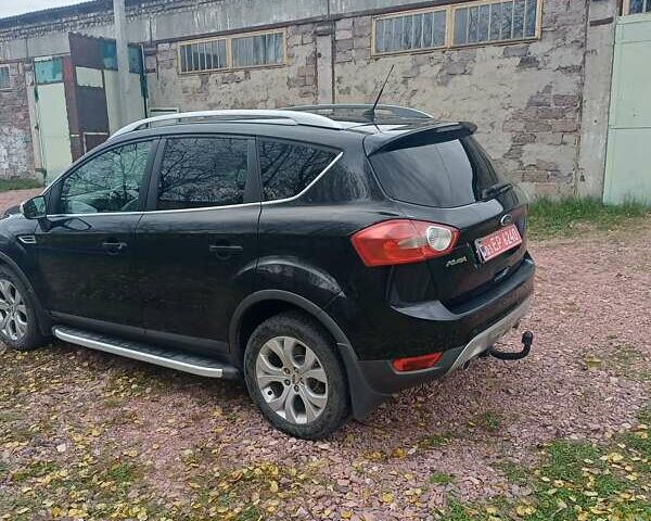 Форд Куга 2011 в Овруче на Automoto.ua Черный Форд Куга, объемом двигателя 2 л и пробегом 259 тыс. км за 10600 $, фото 1 на Automoto.ua