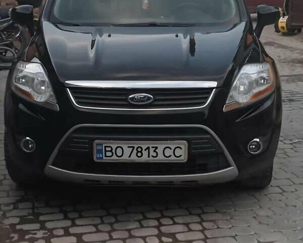 Чорний Форд Куга, об'ємом двигуна 2 л та пробігом 200 тис. км за 11200 $, фото 1 на Automoto.ua