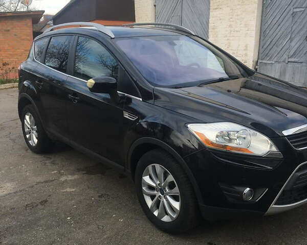 Черный Форд Куга, объемом двигателя 2 л и пробегом 190 тыс. км за 11500 $, фото 2 на Automoto.ua