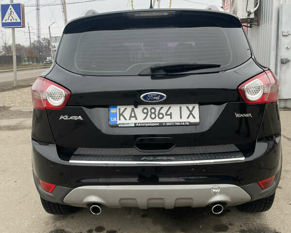 Черный Форд Куга, объемом двигателя 2 л и пробегом 131 тыс. км за 11700 $, фото 4 на Automoto.ua