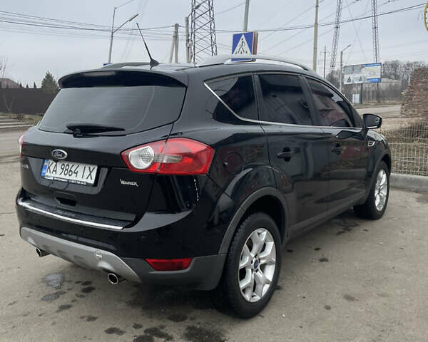 Черный Форд Куга, объемом двигателя 2 л и пробегом 131 тыс. км за 11700 $, фото 3 на Automoto.ua