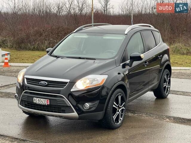 Чорний Форд Куга, об'ємом двигуна 2 л та пробігом 155 тис. км за 11450 $, фото 1 на Automoto.ua