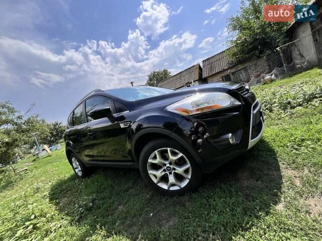 Черный Форд Куга, объемом двигателя 2 л и пробегом 270 тыс. км за 9500 $, фото 1 на Automoto.ua