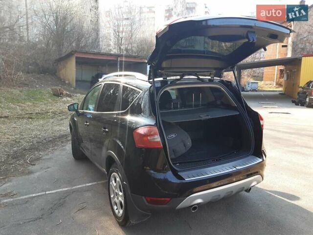 Черный Форд Куга, объемом двигателя 2 л и пробегом 222 тыс. км за 10200 $, фото 19 на Automoto.ua