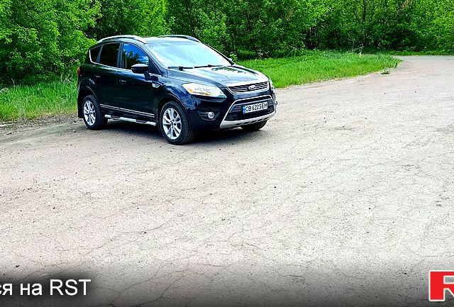 Чорний Форд Куга, об'ємом двигуна 2 л та пробігом 204 тис. км за 9800 $, фото 1 на Automoto.ua