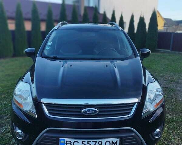 Черный Форд Куга, объемом двигателя 2 л и пробегом 219 тыс. км за 12530 $, фото 4 на Automoto.ua