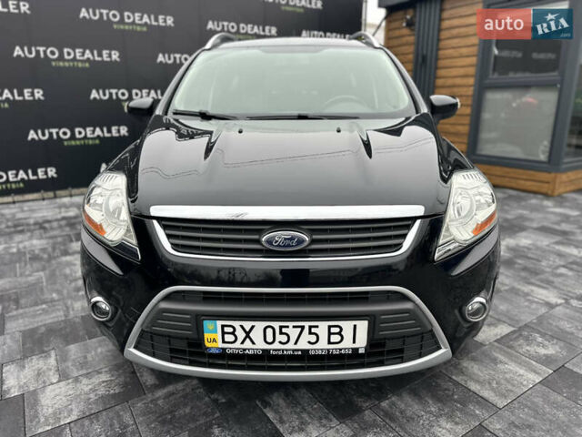 Чорний Форд Куга, об'ємом двигуна 2 л та пробігом 155 тис. км за 12500 $, фото 1 на Automoto.ua