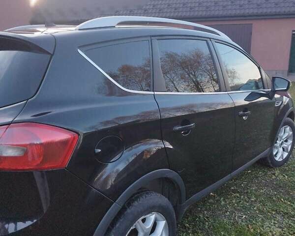 Черный Форд Куга, объемом двигателя 2 л и пробегом 219 тыс. км за 12530 $, фото 2 на Automoto.ua