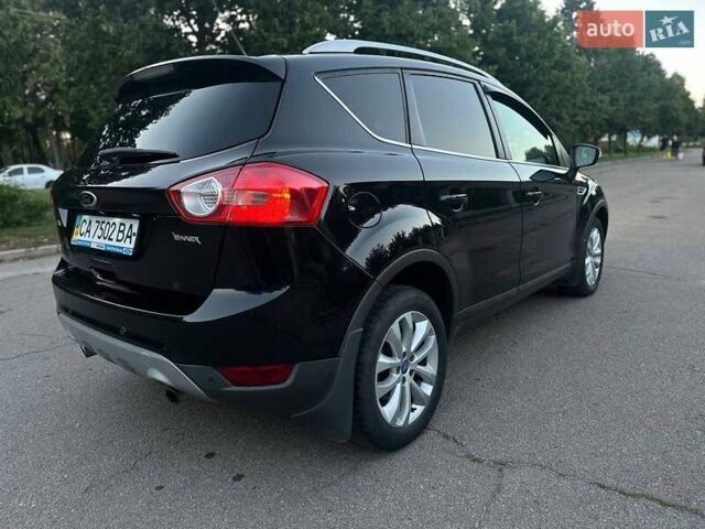 Черный Форд Куга, объемом двигателя 2 л и пробегом 215 тыс. км за 10450 $, фото 23 на Automoto.ua