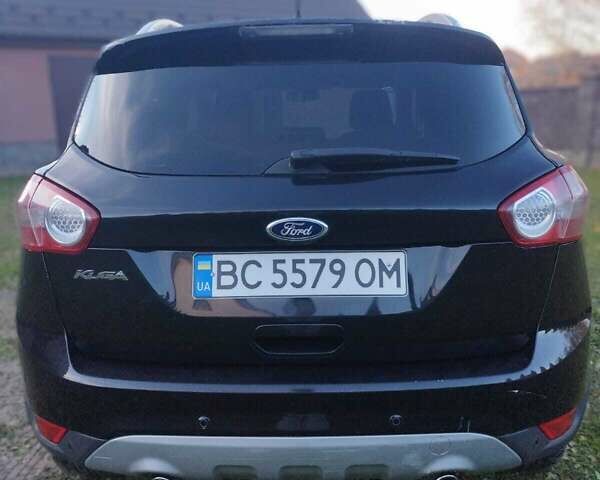 Черный Форд Куга, объемом двигателя 2 л и пробегом 219 тыс. км за 12530 $, фото 3 на Automoto.ua