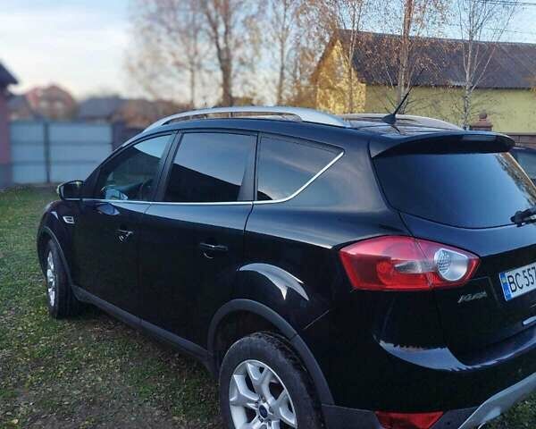 Черный Форд Куга, объемом двигателя 2 л и пробегом 219 тыс. км за 12530 $, фото 1 на Automoto.ua