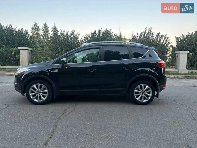 Черный Форд Куга, объемом двигателя 2 л и пробегом 215 тыс. км за 10450 $, фото 8 на Automoto.ua