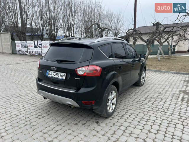 Чорний Форд Куга, об'ємом двигуна 2 л та пробігом 320 тис. км за 9500 $, фото 1 на Automoto.ua