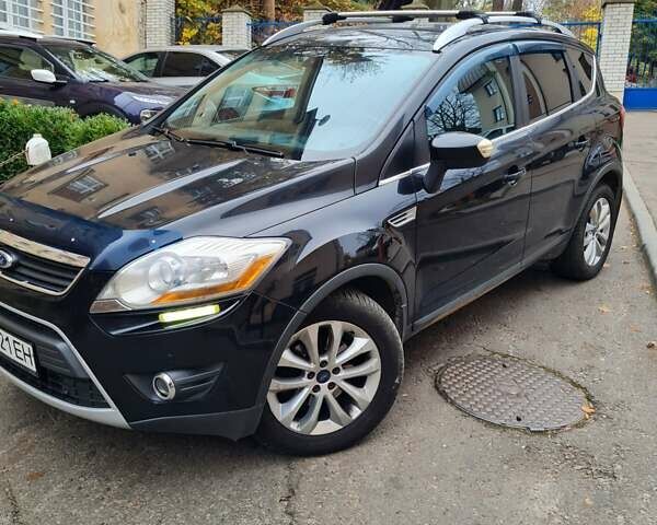 Черный Форд Куга, объемом двигателя 2 л и пробегом 191 тыс. км за 11200 $, фото 10 на Automoto.ua