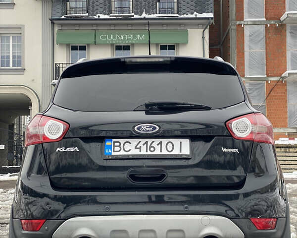 Чорний Форд Куга, об'ємом двигуна 2 л та пробігом 297 тис. км за 9300 $, фото 1 на Automoto.ua