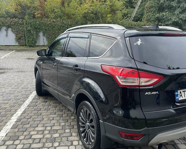 Черный Форд Куга, объемом двигателя 2 л и пробегом 172 тыс. км за 13500 $, фото 4 на Automoto.ua