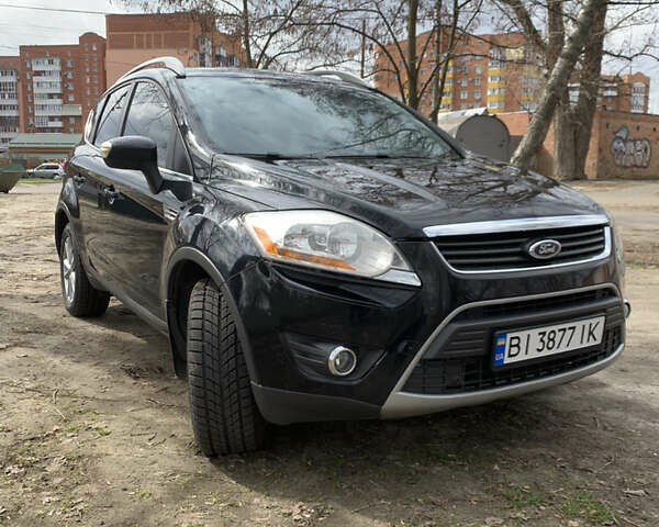 Черный Форд Куга, объемом двигателя 2 л и пробегом 230 тыс. км за 11400 $, фото 1 на Automoto.ua