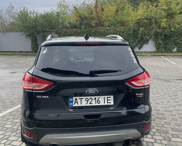 Черный Форд Куга, объемом двигателя 2 л и пробегом 172 тыс. км за 13500 $, фото 2 на Automoto.ua