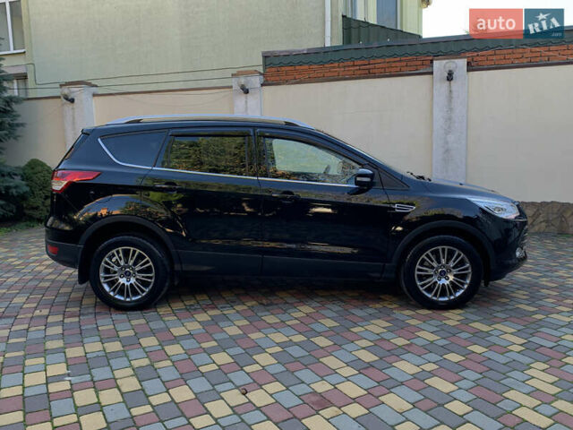 Черный Форд Куга, объемом двигателя 2 л и пробегом 117 тыс. км за 13300 $, фото 10 на Automoto.ua