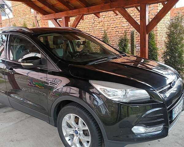 Форд Куга 2013 в Хусте на Automoto.ua Черный Форд Куга, объемом двигателя 2 л и пробегом 230 тыс. км за 11500 $, фото 4 на Automoto.ua