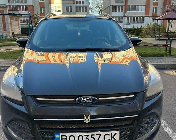 Черный Форд Куга, объемом двигателя 2 л и пробегом 150 тыс. км за 12600 $, фото 2 на Automoto.ua