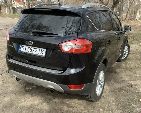 Черный Форд Куга, объемом двигателя 2 л и пробегом 230 тыс. км за 11400 $, фото 14 на Automoto.ua