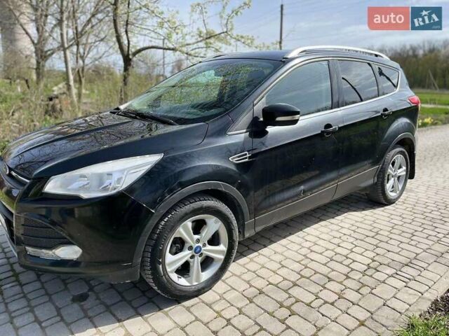 Черный Форд Куга, объемом двигателя 2 л и пробегом 202 тыс. км за 12500 $, фото 1 на Automoto.ua
