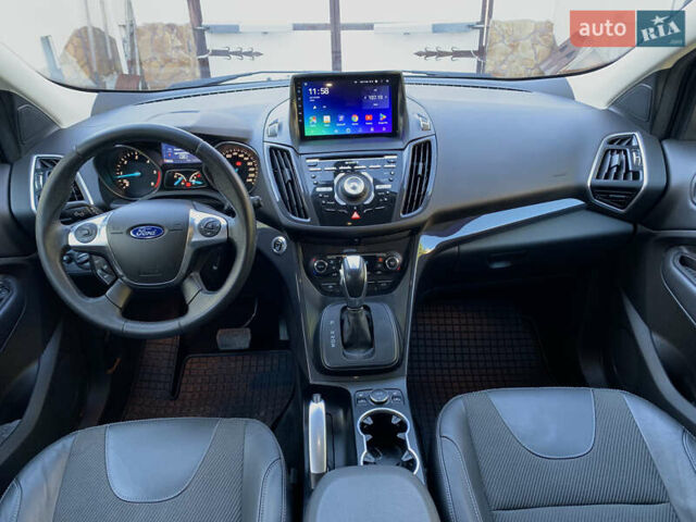 Черный Форд Куга, объемом двигателя 2 л и пробегом 117 тыс. км за 13300 $, фото 19 на Automoto.ua