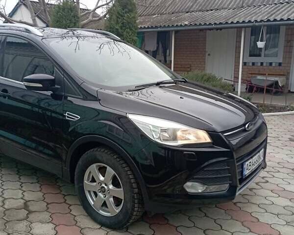 Черный Форд Куга, объемом двигателя 2 л и пробегом 250 тыс. км за 13500 $, фото 1 на Automoto.ua