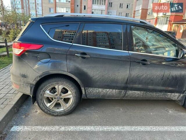 Черный Форд Куга, объемом двигателя 2 л и пробегом 150 тыс. км за 12600 $, фото 3 на Automoto.ua