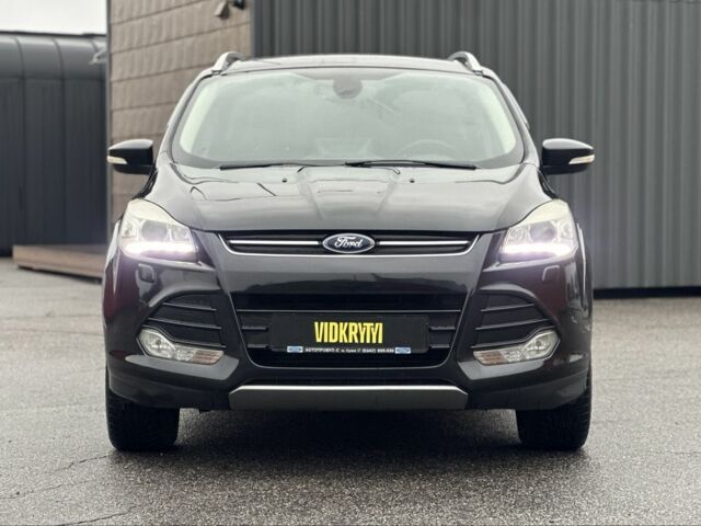 Черный Форд Куга, объемом двигателя 2 л и пробегом 155 тыс. км за 14500 $, фото 1 на Automoto.ua