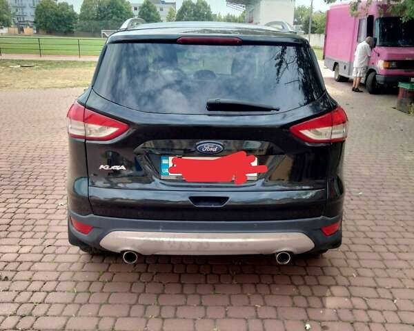 Чорний Форд Куга, об'ємом двигуна 2 л та пробігом 140 тис. км за 11400 $, фото 1 на Automoto.ua
