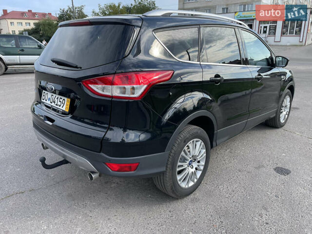 Черный Форд Куга, объемом двигателя 2 л и пробегом 164 тыс. км за 13990 $, фото 2 на Automoto.ua