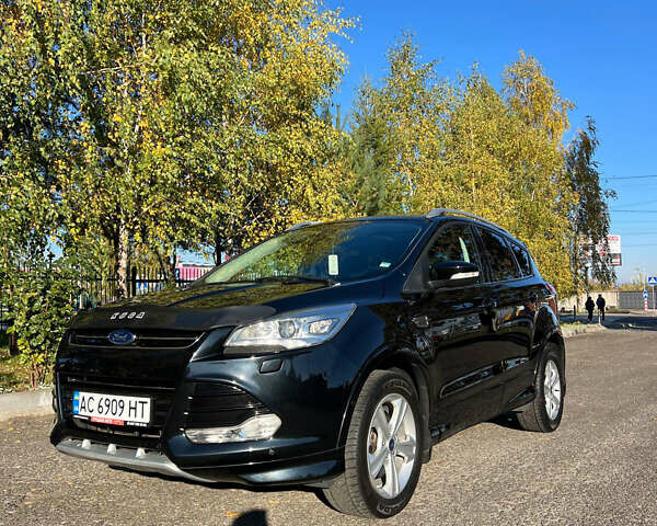 Черный Форд Куга, объемом двигателя 2 л и пробегом 217 тыс. км за 16999 $, фото 16 на Automoto.ua