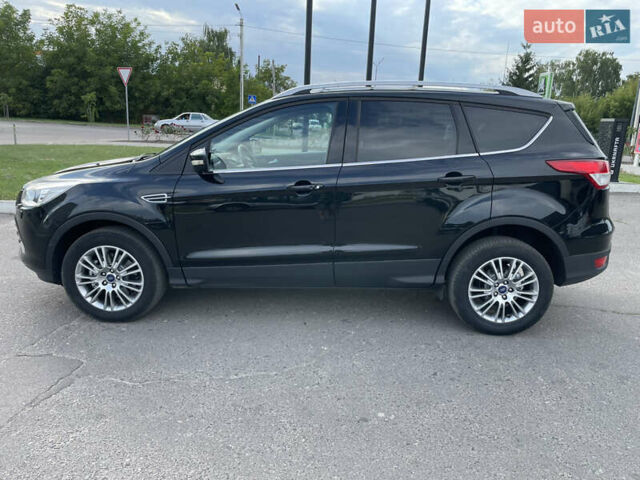 Черный Форд Куга, объемом двигателя 2 л и пробегом 164 тыс. км за 13990 $, фото 5 на Automoto.ua