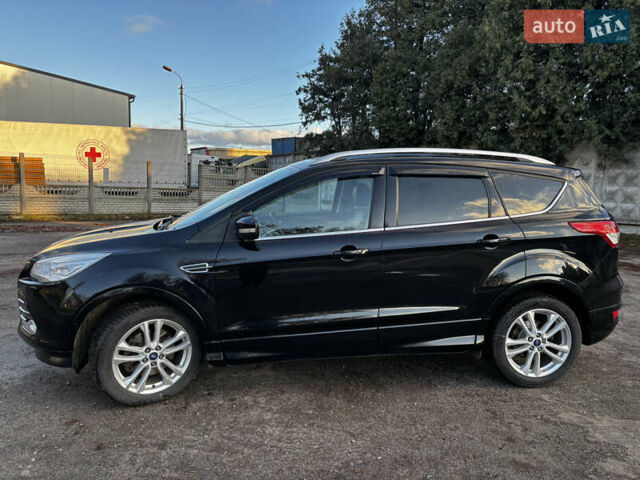 Черный Форд Куга, объемом двигателя 2 л и пробегом 234 тыс. км за 13500 $, фото 1 на Automoto.ua