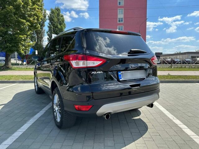Черный Форд Куга, объемом двигателя 2 л и пробегом 205 тыс. км за 14500 $, фото 2 на Automoto.ua