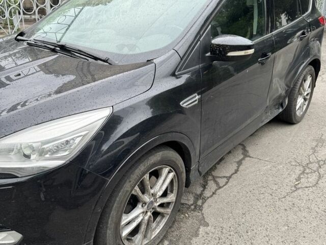 Черный Форд Куга, объемом двигателя 2 л и пробегом 156 тыс. км за 6000 $, фото 1 на Automoto.ua